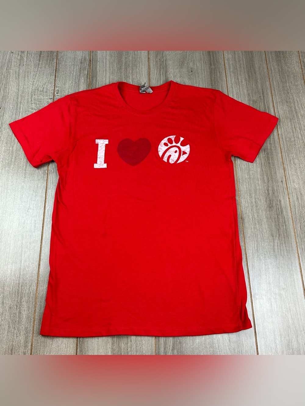 Chick Fil A Employee Shirt Size M Unisex Red